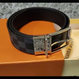 Louis Vuitton monogram reversible belt size 85